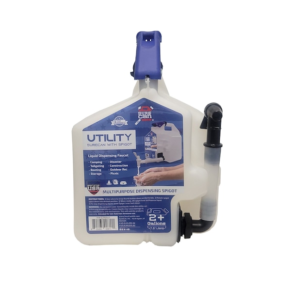 2+ Utility Can With Spigot